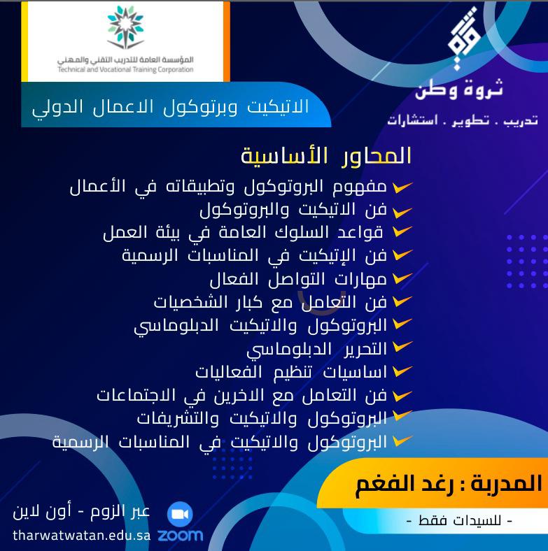 الاتيكيت وبرتوكول الاعمال الدولي